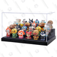 Odoria’s acrylic display case lets you take your figures out of their boxes, without worrying about them collecting dust. A built-in staircase lets you keep four rows of figures on display.